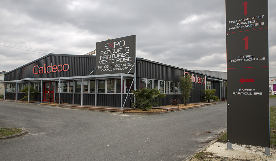Calideco vue entrée